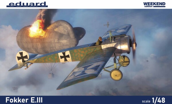 Scale model 1/48 Airplane Fokker E.III Eduard 8419 детальное изображение Самолеты 1/48 Самолеты