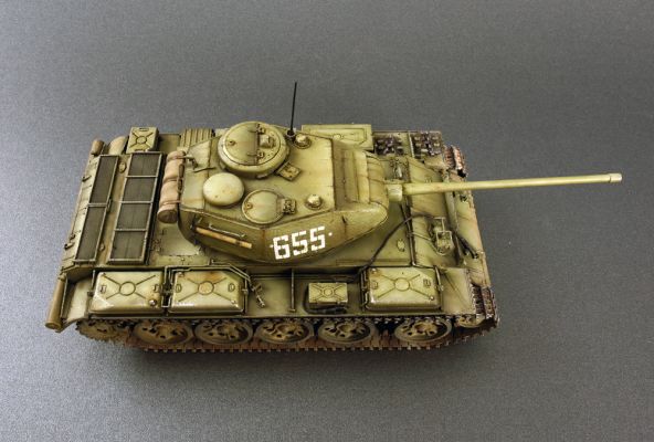 Советский средний танк Т-44M детальное изображение Бронетехника 1/35 Бронетехника