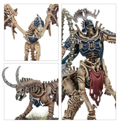 Ігровий набір Warhammer AGE OF SIGMAR - SPEARHEAD - OSSIARCH BONEREAPERS - KAVALOS VANGUARD детальное изображение Мёртвые Костетрясы Смерть