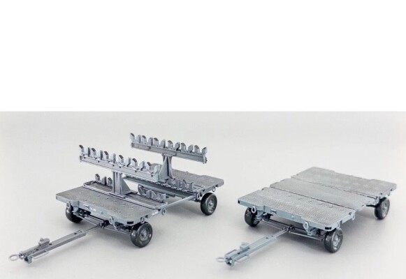 Збірна модель 1/48 Візок для завантаження зброї США Zimi Model ZM80160 детальное изображение Автомобили 1/48 Автомобили