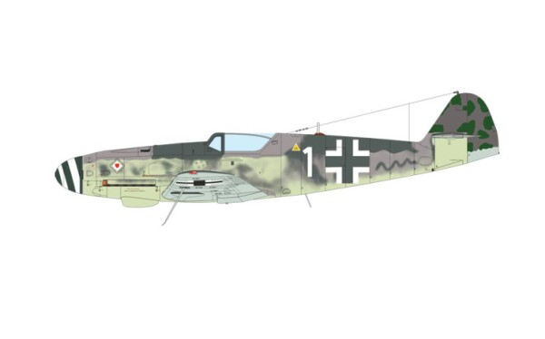 Збірна модель 1/48 Літак Messerschmitt Bf 109K-4 Eduard 84197 детальное изображение Самолеты 1/48 Самолеты