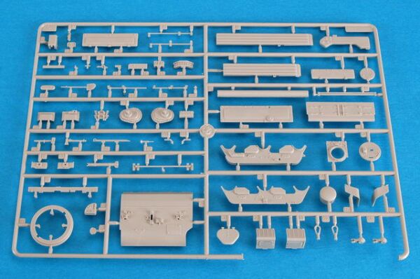 Scale model 1/35 Soviet air defense system KUB / SAM-6 Trumpeter 00361 детальное изображение Зенитно ракетный комплекс Военная техника