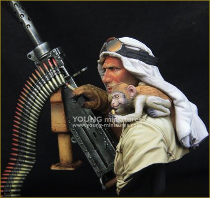Бюст. Британский джип-стрелок из SAS, Северная Африка, 1941 г. детальное изображение Фигуры 1/10 Фигуры