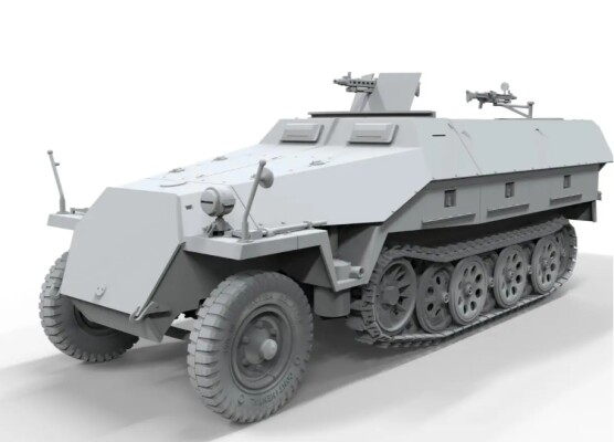 Збірна модель 1/35 Напівгусеничний бронетранспортер Sd.Kfz.251/1/Ausf.D Border Model BT-041 детальное изображение Бронетехника 1/35 Бронетехника