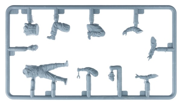 Збірна модель 1/48 Фігури Німецькі та румунські пілоти з наземним персоналом MiniArt 49024 детальное изображение Фигуры 1/48 Фигуры