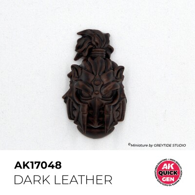 Акрилова фарба DARK LEATHER / Темна шкіра QUICK GEN COLOR AK-interactive AK 17048 детальное изображение QUICK GEN COLOR Краски