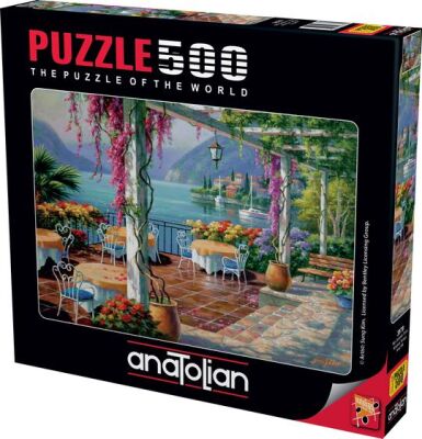 Puzzle Wisteria Terrace 500pcs детальное изображение 500 элементов Пазлы