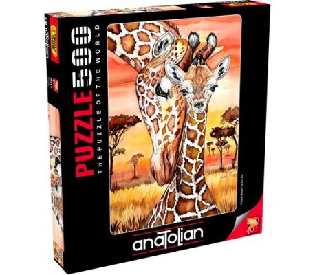 Пазл Giraffe 500шт детальное изображение 500 элементов Пазлы