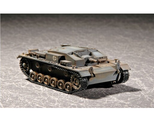 Сборная модель 1/72 Немецкая САУ Штуг III Ausf. E Трумпетер 07258 детальное изображение Бронетехника 1/72 Бронетехника