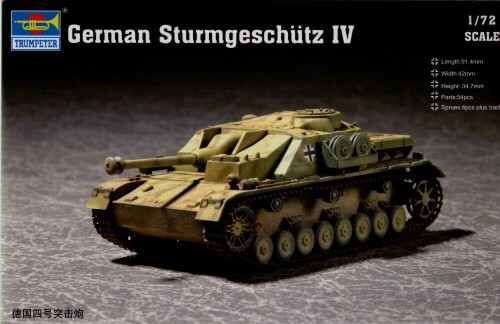 German Sturmgeschutz IV детальное изображение Бронетехника 1/72 Бронетехника