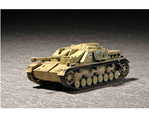 Збірна модель 1/72 САУ Sturmgeschütz IV Trumpeter 07261 детальное изображение Бронетехника 1/72 Бронетехника