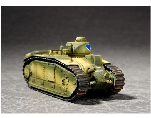 Збірна модель 1/72 Французький танк Char B1 Trumpeter 07263 детальное изображение Бронетехника 1/72 Бронетехника