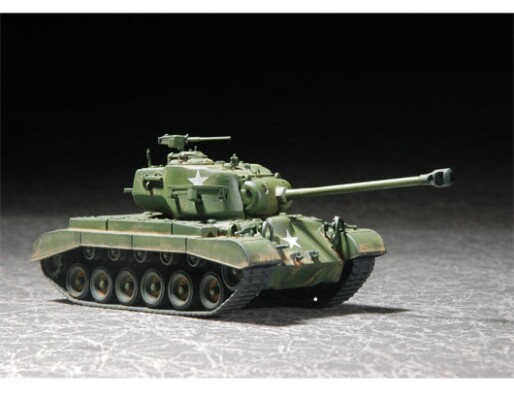 Сборная модель 1/72 Американский танк Першинг М26 (T26E3) Трумпетер 07264 детальное изображение Бронетехника 1/72 Бронетехника