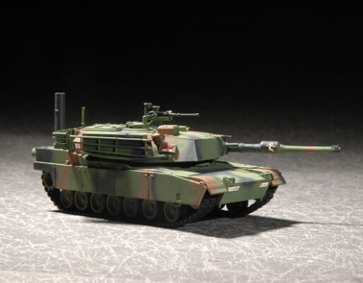 Збірна модель 1/72 Американський танк Abrams M1A1 Trumpeter 07276 детальное изображение Бронетехника 1/72 Бронетехника