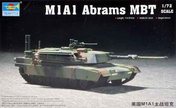 M1A1 Abrams MBT детальное изображение Бронетехника 1/72 Бронетехника