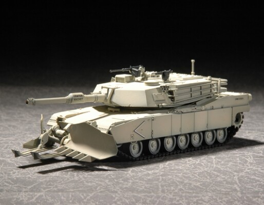 Збірна модель 1/72 Танк Abrams M1A1 з відвалом для розмінування Trumpeter 07277 детальное изображение Бронетехника 1/72 Бронетехника