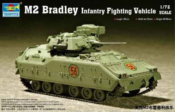 M2A0 Bradley Fighting Vehicle детальное изображение Бронетехника 1/72 Бронетехника