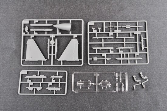 Збірна модель 1/72 Винищувач Су-33 Flanker D Trumpeter 01667 детальное изображение Самолеты 1/72 Самолеты