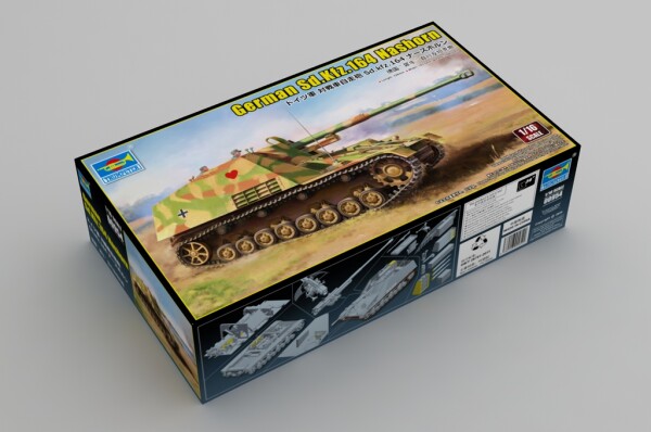 Сборная модель 1/16 Немецкий Sd.Kfz.164 Nashorn Трумпетер 00954 детальное изображение Бронетехника 1/16 Бронетехника