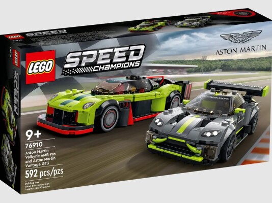 Конструктор LEGO Speed Champions Aston Martin Valkyrie AMR PRO и Aston Martin Vantage GT3 76910 детальное изображение Speed Champions Lego