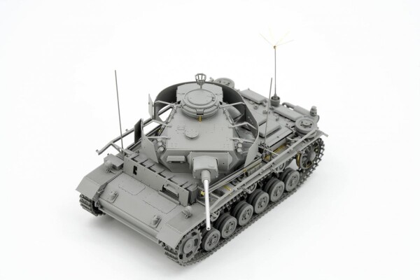 Збірна модель 1/35 Німецький танк Pz.Bef.Wg.III Ausf.K з екранами (2 до 1) Border Model BT-048 детальное изображение Бронетехника 1/35 Бронетехника
