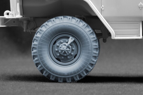 Набір коліс для УРАЛ-4320 &quot;ОI-25&quot; від Trumpeter ScaleX WM 35037 детальное изображение Колёса Афтермаркет