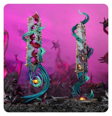 Ігровий набір Warhammer AGE SIGMAR - DISCIPLES OF TZEENTCH: ARGENT SHARDS детальное изображение Тзинчиты Хаос