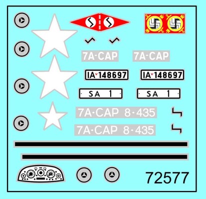 Збірна модель 1/72 Броньований кабріолет для рейхсканцлера МБ-770К Open Touring Car ACE 72577 детальное изображение Автомобили 1/72 Автомобили