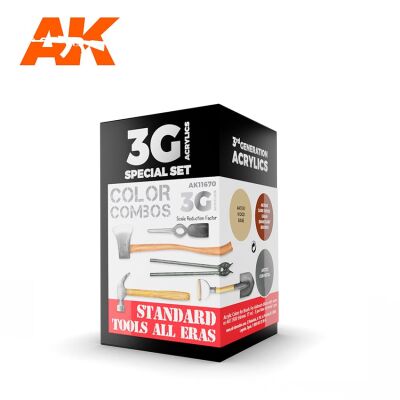 STANDARD TOOLS ALL ERAS COMBO 3G	 / Набор красок для покраски инструментов детальное изображение Наборы красок Краски