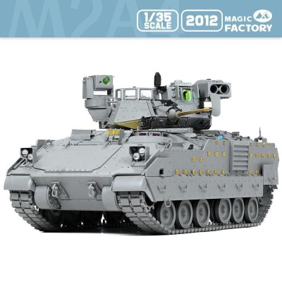 Збірна модель 1/35 Американська БМП M2A4 Бредлі з CVTESS Magic Factory 2012 детальное изображение Бронетехника 1/35 Бронетехника