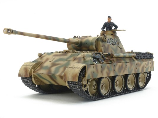 Scale model 1/48 Tank Panther Ausf. D Tamiya 32597 детальное изображение Бронетехника 1/48 Бронетехника