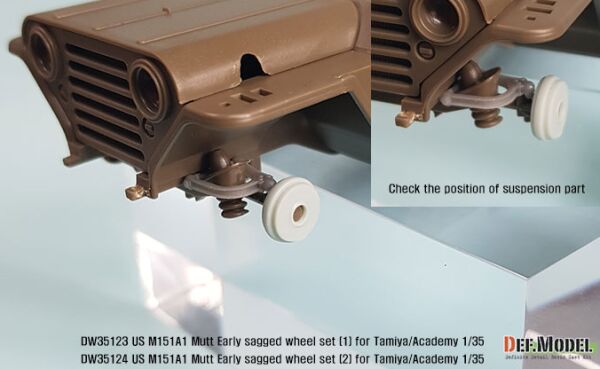 US M151A1 Early sagged wheel set ( 2)- Civilian tire детальное изображение Смоляные колёса Афтермаркет