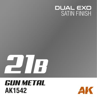 Dual exo 21b – gun metal 60ml детальное изображение AK Dual EXO Краски