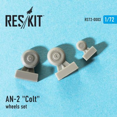 AN-2 &quot;Colt&quot; wheels set (1/72) детальное изображение Смоляные колёса Афтермаркет