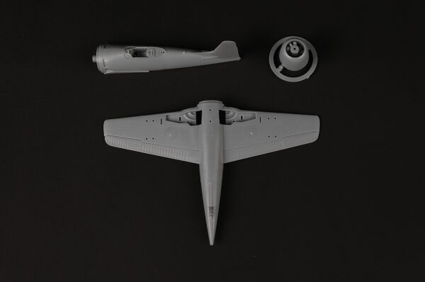 Сборная модель палубного истребителя F8F-2 Bearcat детальное изображение Самолеты 1/72 Самолеты