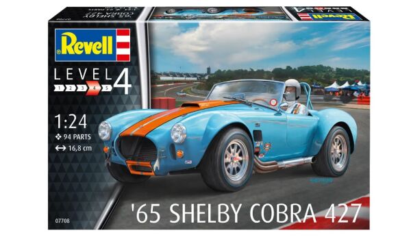 Спортивний автомобіль 65 Shelby Cobra 427 детальное изображение Автомобили 1/24 Автомобили 1/20