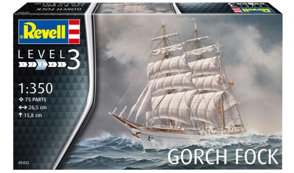 Парусное судно Gorch Fock детальное изображение Парусники Флот