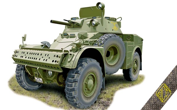 Scale model 1/72 Mortar transporter (4x4) AML-60 ACE 72455 детальное изображение Бронетехника 1/72 Бронетехника