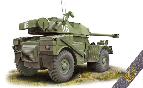 Збірна модель 1/72 Легкий броньований автомобіль Eland-90 (4x4) ACE 72457 детальное изображение Автомобили 1/72 Автомобили