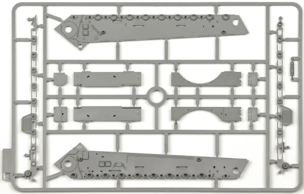 Збірна модель 1/35 Королівський Тигр Sd.Kfz.182 з вежею Henschel з циммеритом Pz.Abt.505 та повним інтер'єром Takom 2047 детальное изображение Бронетехника 1/35 Бронетехника