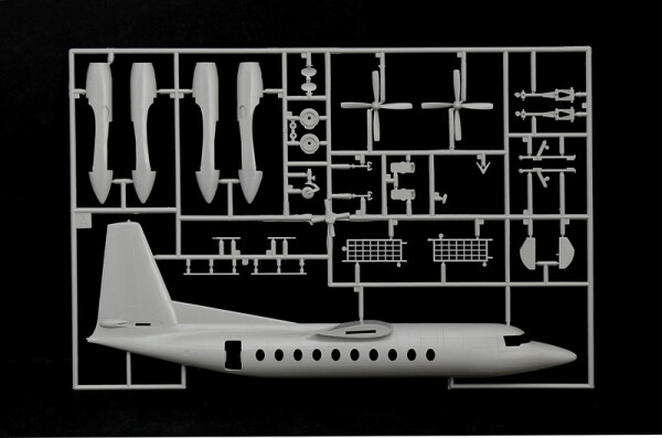 Збірна модель 1/72 Літак Fokker F-27 Maritime Patrol Italeri 1455 детальное изображение Самолеты 1/72 Самолеты