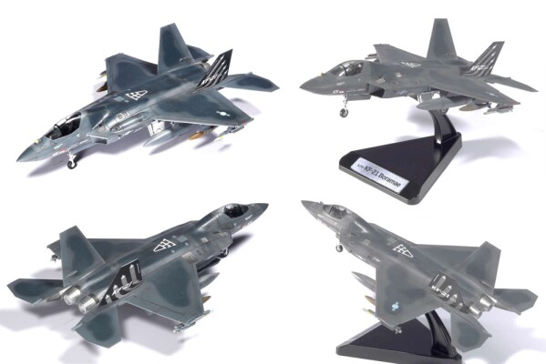 Збірна модель 1/72 Південнокорейський багатоцільовий винищувач KAI KF-21 Boramae Academy 12585 детальное изображение Самолеты 1/72 Самолеты