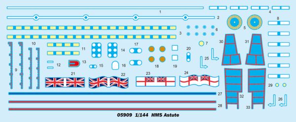 HMS Astute  детальное изображение Подводный флот Флот