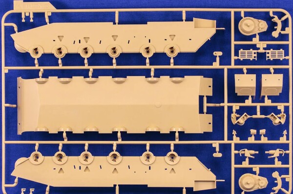 Сборная модель 1/35 танк Меркава Mk.4M с комплексом активной защиты Trophy Менг TS-036 детальное изображение Бронетехника 1/35 Бронетехника