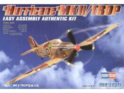 Buildable model of the British fighter &quot;Hurricane&quot; MK II TORP детальное изображение Самолеты 1/72 Самолеты