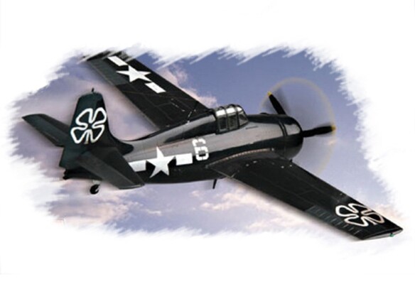 Сборная модель 1/72  Американский истребитель FM-2 &quot;Wildcat&quot; ХоббиБосс 80222 детальное изображение Самолеты 1/72 Самолеты