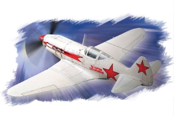 Збірна модель 1/72 Винищувач МіГ-3 HobbyBoss 80229 детальное изображение Самолеты 1/72 Самолеты