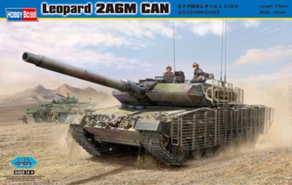 Сборная модель танка Leopard 2A6M CAN детальное изображение Бронетехника 1/35 Бронетехника