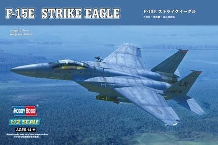 Збірна модель американського винищувача F-15E Strike Eagle Strike fighter детальное изображение Самолеты 1/72 Самолеты