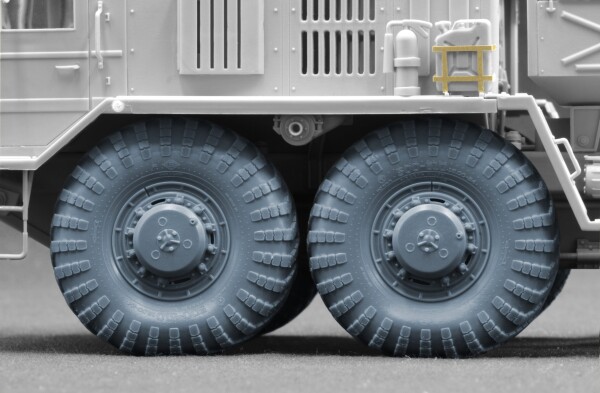 Набор колес (с деформацией) для МАЗ 537 I-170 от Trumpeter ScaleX WM 35027S детальное изображение Колёса Афтермаркет